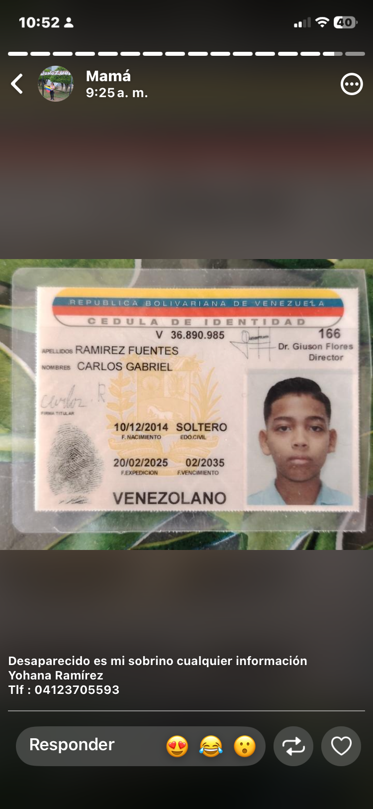 Carlos gabriel ramirez fuentes